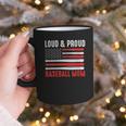 Loud & Proud Baseball Mom Sport Graphic Print Coffee Mug Loud & Proud Baseball Mom Sport Graphic Print Coffee Mug