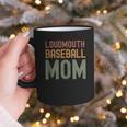 Loudmouth Baseball Mom Sports Cute Text Graphic Print Coffee Mug Loudmouth Baseball Mom Sports Cute Text Graphic Print Coffee Mug