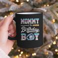 Mommy Of The Birthday Boy Baseball Ice Cream Drip Matching Graphic Print Coffee Mug