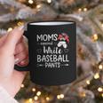Moms Against White Baseball Pants For a Baseball Mom Graphic Print Coffee Mug