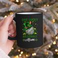 One Lucky Baseball Mom St Patricks Day One Lucky Mom Women Graphic Print Coffee Mug