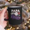 Papa Rookie Of Year 1st Birthday Baseball Theme Matching Graphic Print Coffee Mug