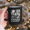 He Plays She Dances Mom Of Both Dancing And Baseball Mom Graphic Print Coffee Mug He Plays She Dances Mom Of Both Dancing And Baseball Mom Graphic Print Coffee Mug