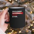 Proudest Baseball Mom Ever Graphic Print Coffee Mug
