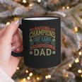Raising Champions One Game At A Time Proud Baseball Dad Graphic Print Coffee Mug