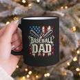 Retro American Flag Baseball Dad Father's Day Graphic Print Coffee Mug Retro American Flag Baseball Dad Father's Day Graphic Print Coffee Mug