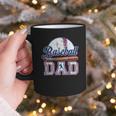 Retro Baseball Dad Game Day Sport Dad Father's Day Graphic Print Coffee Mug