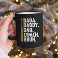 Retro Dada Daddy Dad Coach Bruh Baseball Dad Fathers Day Men Graphic Print Coffee Mug Retro Dada Daddy Dad Coach Bruh Baseball Dad Fathers Day Men Graphic Print Coffee Mug