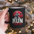 Run I Dare You Baseball Ball Player Catcher Coach Tee Graphic Print Coffee Mug