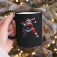 Santa Playing Baseball Men Boys Christmas Baseball Player Graphic Print Coffee Mug Santa Playing Baseball Men Boys Christmas Baseball Player Graphic Print Coffee Mug