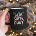 SEIS Siete Guey Baseball Drip Mexico Spanish 67 Slang Boys Graphic Print Coffee Mug SEIS Siete Guey Baseball Drip Mexico Spanish 67 Slang Boys Graphic Print Coffee Mug