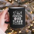 She Dances He Plays Mom Of Both Dance And Baseball Mom Graphic Print Coffee Mug She Dances He Plays Mom Of Both Dance And Baseball Mom Graphic Print Coffee Mug