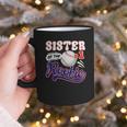 Sister Rookie Of Year 1st Birthday Baseball Theme Matching Graphic Print Coffee Mug