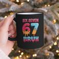 Six Seven Bruh 67 Ice Cream Drip Baseball For Men Women Kids Graphic Print Coffee Mug Six Seven Bruh 67 Ice Cream Drip Baseball For Men Women Kids Graphic Print Coffee Mug