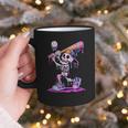 Skeleton Baseball Drip Boys Youth Kids Halloween Graphic Print Coffee Mug