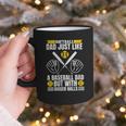 Softball Dad Like a Baseball Dad With Bigger Balls Softball Graphic Print Coffee Mug Softball Dad Like a Baseball Dad With Bigger Balls Softball Graphic Print Coffee Mug