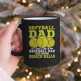 Softball Dad Just Like A Baseball Dad Team Graphic Print Coffee Mug Softball Dad Just Like A Baseball Dad Team Graphic Print Coffee Mug