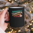 Somebody's Loudmouth Baseball Mama Baseball Mom Fan Graphic Print Coffee Mug