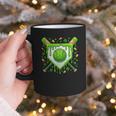 St Patrick Day Baseball Drip Ice Cream Boys Men Graphic Print Coffee Mug