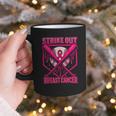 Strike Out Breast Cancer Baseball Ice Cream Drip Graphic Print Coffee Mug Strike Out Breast Cancer Baseball Ice Cream Drip Graphic Print Coffee Mug