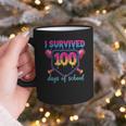 I Survived 100 Days Of School Baseball 100th Day Kids Girls Graphic Print Coffee Mug I Survived 100 Days Of School Baseball 100th Day Kids Girls Graphic Print Coffee Mug