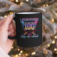 I Survived 100 Days Of School Baseball Boys Students Graphic Print Coffee Mug I Survived 100 Days Of School Baseball Boys Students Graphic Print Coffee Mug