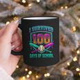 I Survived 100 Days Of School Baseball Drip Graphic Print Coffee Mug I Survived 100 Days Of School Baseball Drip Graphic Print Coffee Mug