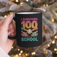 I Survived 100 Days Of School Baseball Ice Cream Drip Graphic Print Coffee Mug I Survived 100 Days Of School Baseball Ice Cream Drip Graphic Print Coffee Mug