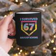 I Survived 67 Days Of School Baseball Trend For Boys Girls Graphic Print Coffee Mug
