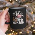 In My T-Ball Mom Era Baseball Mom Skull Coffee Vintage Graphic Print Coffee Mug