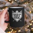 I Teach My Kids To Hit & Steal Baseball Player Coach Dad Tee Graphic Print Coffee Mug I Teach My Kids To Hit & Steal Baseball Player Coach Dad Tee Graphic Print Coffee Mug