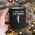 Thank You Kersh Clayton Kershaw Los Angeles Baseball MLBPA Graphic Print Coffee Mug Thank You Kersh Clayton Kershaw Los Angeles Baseball MLBPA Graphic Print Coffee Mug