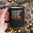 Uniform Washer Water Filler Cheerleader Baseball Mom Graphic Print Coffee Mug Uniform Washer Water Filler Cheerleader Baseball Mom Graphic Print Coffee Mug