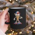 USA Patriotic Baseball Ice Cream Cone Freedom Graphic Print Coffee Mug USA Patriotic Baseball Ice Cream Cone Freedom Graphic Print Coffee Mug