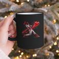 Valentine Baseball Player Drip Graphic Print Coffee Mug