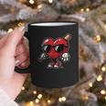 Valentines Day Baseball Heart Bat Sunglasses Men Boys Kids Graphic Print Coffee Mug Valentines Day Baseball Heart Bat Sunglasses Men Boys Kids Graphic Print Coffee Mug