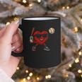 Valentines Day Baseball Red Heart Love Boys Kids Tee Graphic Print Coffee Mug