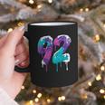 Vintage Baseball 92 Number Graphic Print Coffee Mug