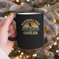 Vintage Baseball Dad Just Like A Normal Dad Only Cooler Graphic Print Coffee Mug Vintage Baseball Dad Just Like A Normal Dad Only Cooler Graphic Print Coffee Mug