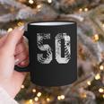 Vintage Baseball Number 50 Jersey Player Uniform Graphic Print Coffee Mug Vintage Baseball Number 50 Jersey Player Uniform Graphic Print Coffee Mug