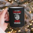 Vintage I'm Not Yelling This Is My Baseball Dad Voice Graphic Print Coffee Mug Vintage I'm Not Yelling This Is My Baseball Dad Voice Graphic Print Coffee Mug