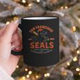 Vintage San Francisco Seals California Baseball Logo Graphic Print Coffee Mug