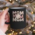 Women's Retro Baseball Mama Distressed Baseball Mom Life Graphic Print Coffee Mug