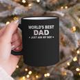 World's Best Dad Just Ask My Boy Baseball Dad Father's Day Graphic Print Coffee Mug World's Best Dad Just Ask My Boy Baseball Dad Father's Day Graphic Print Coffee Mug