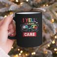 I Yell Because I Care Baseball Dad Father's Day Boys Summer Graphic Print Coffee Mug I Yell Because I Care Baseball Dad Father's Day Boys Summer Graphic Print Coffee Mug