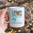 100 Days Of 2nd Grade Baseball 100th Day Of School Boys Kids Graphic Print Coffee Mug