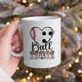 Ball Mom Heart Soccer Baseball Mom Graphic Print Coffee Mug Ball Mom Heart Soccer Baseball Mom Graphic Print Coffee Mug