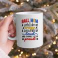 Ball Mom Proud Volleyball Baseball Mom Graphic Print Coffee Mug Ball Mom Proud Volleyball Baseball Mom Graphic Print Coffee Mug