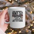 This Baseball Dad Don’t Need A Glove To Catch An Attitude Graphic Print Coffee Mug
