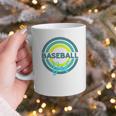 Baseball Dad With Modern Baseball Circles Premium Tri-Blend Graphic Print Coffee Mug